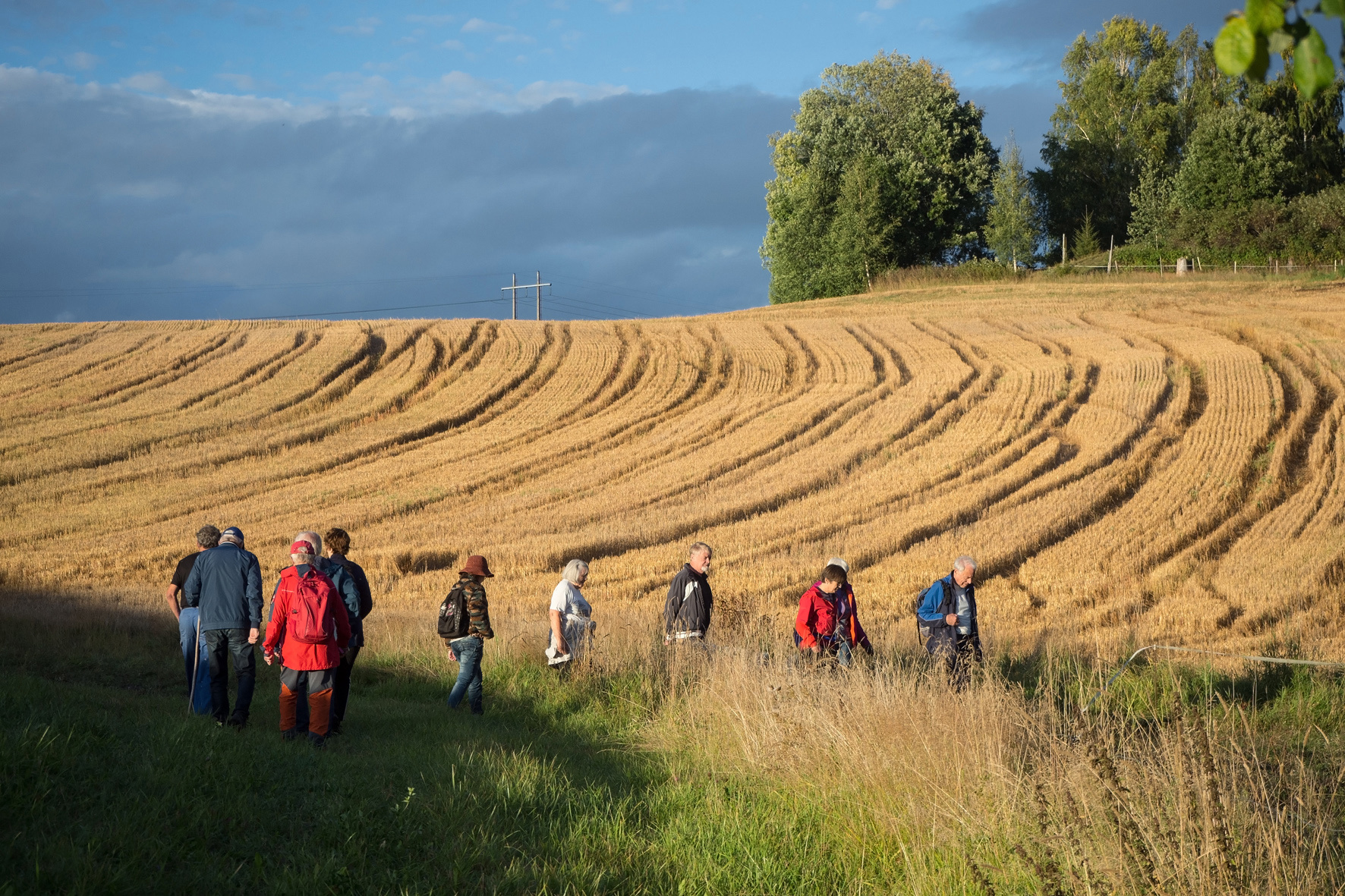 Rusletur fra Fossum til Blaker kirke 8. sept. 2020