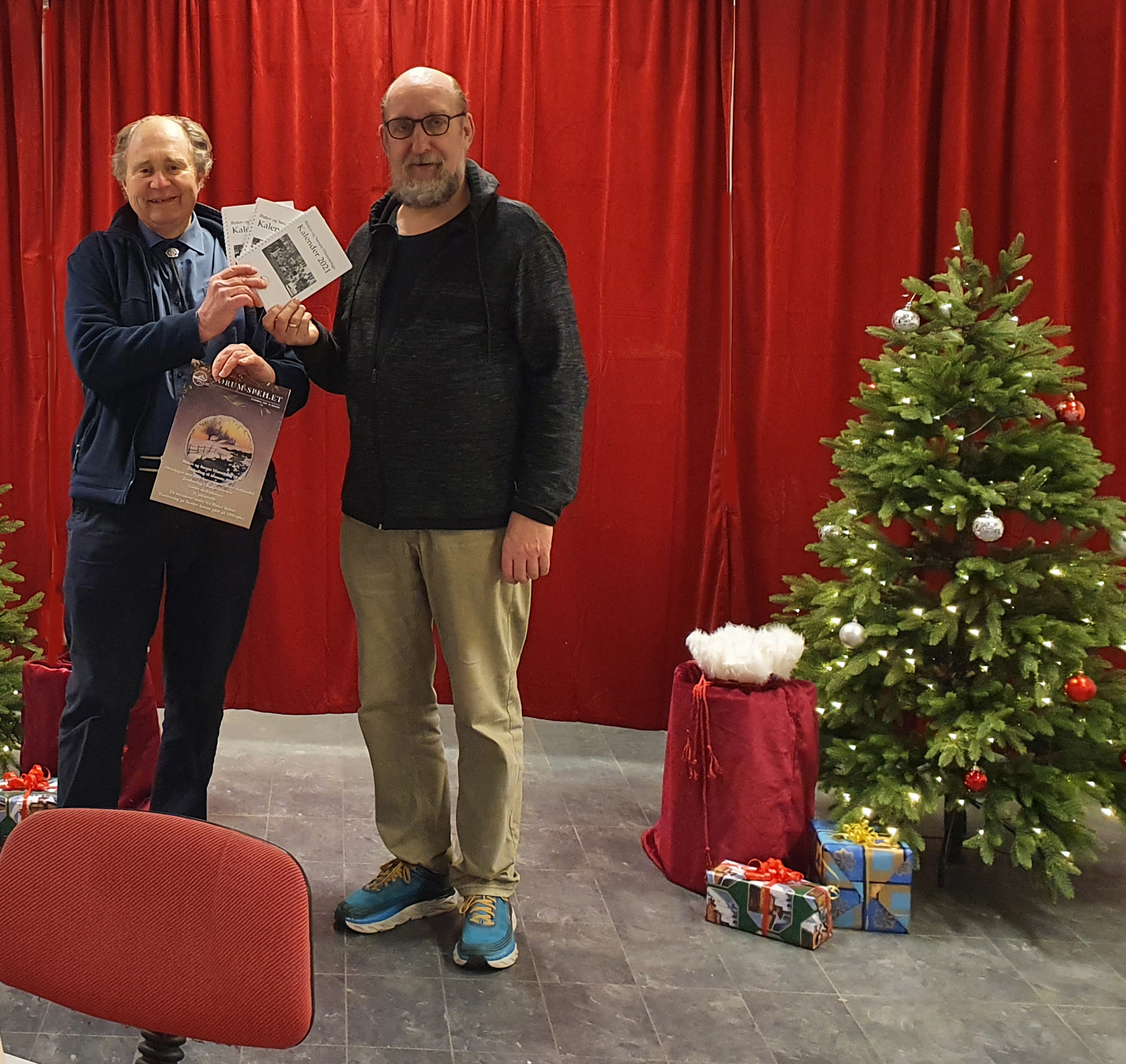 Julesalg av 2021-kalenderen på Fokus, Sørumsand