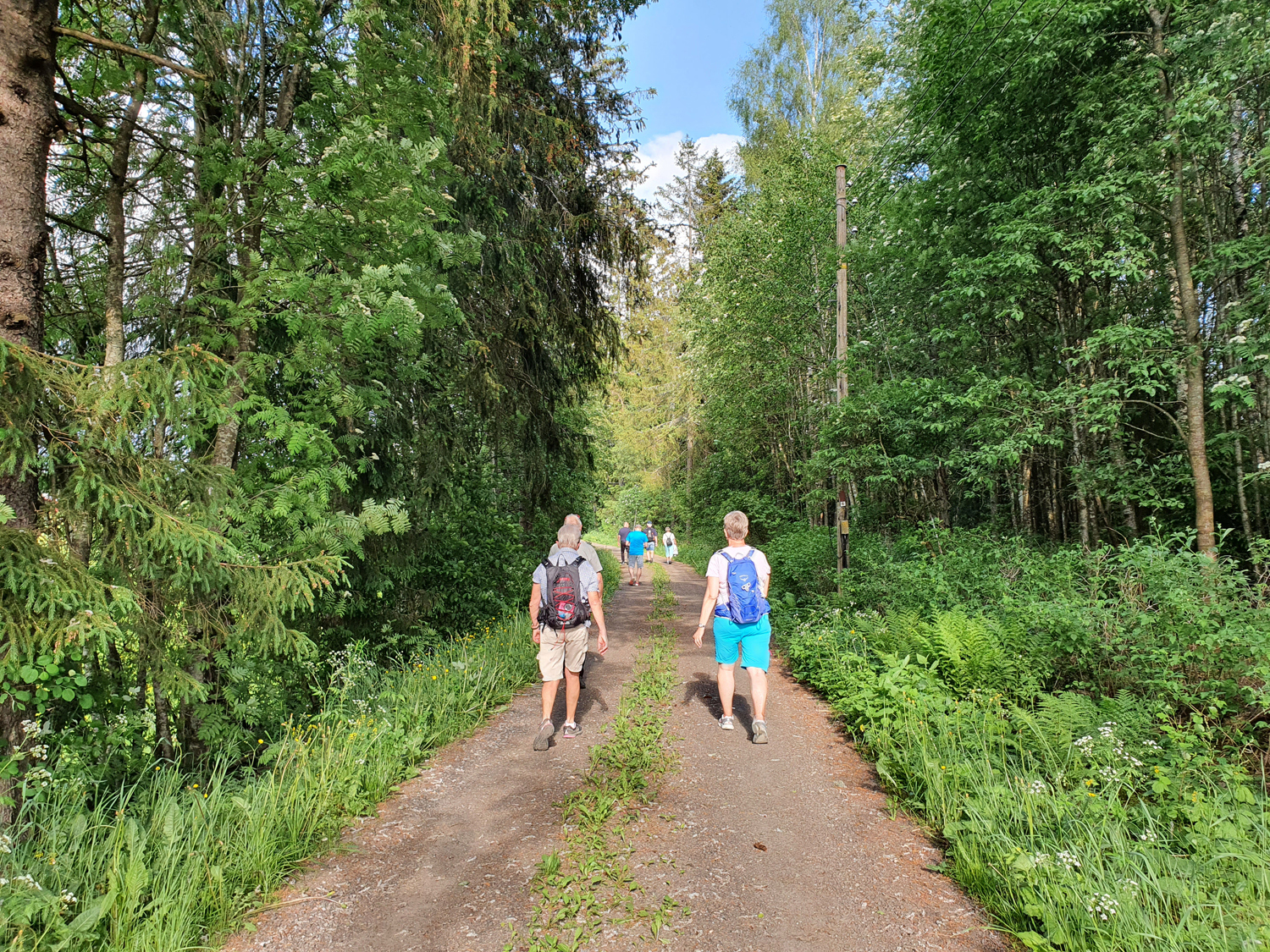 Rusletur 8. juni fra Lindeberg stasjon til Rulla