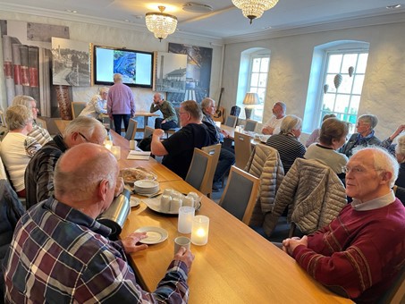 To pilegrimers opplevelser - medlemsmøte 21. april