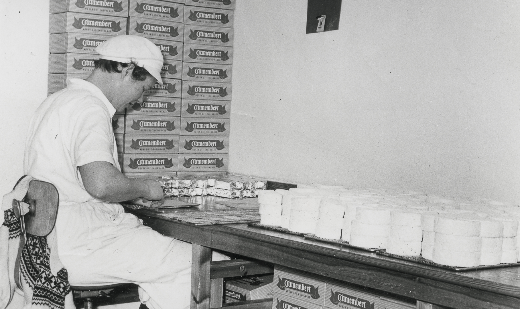 DESEMBER-bildet er fra Blaker meieri