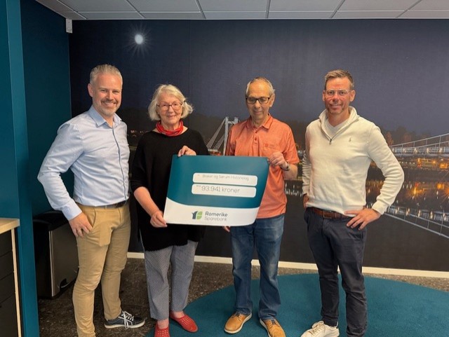 Flott bidrag fra Romerike Sparebank