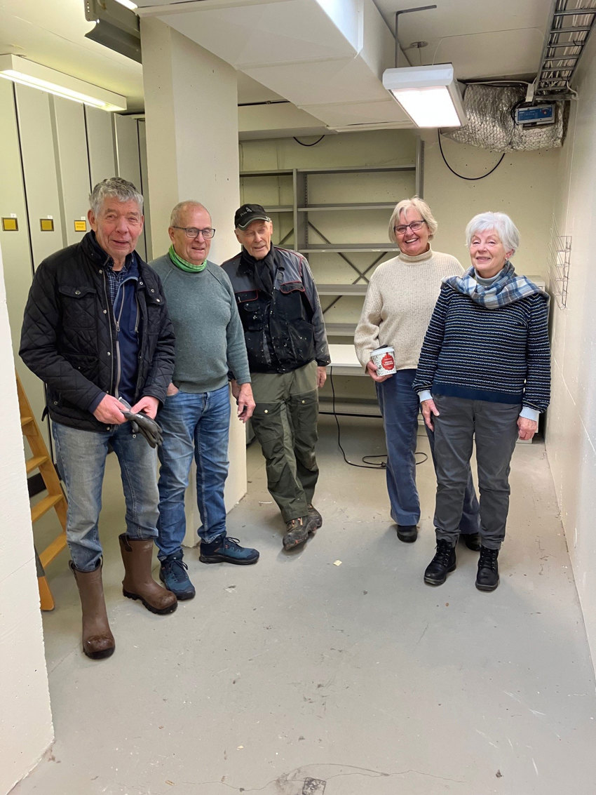 Arkivarbeidet på Nordli er i gang